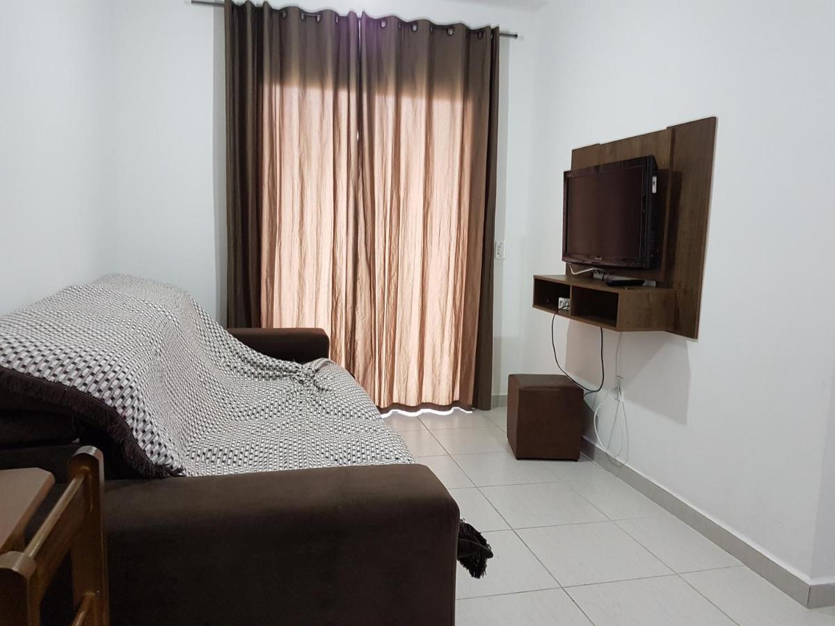 Apartamento Praia Grande Ubatuba Com Churrasqueira Privativa Exterior photo